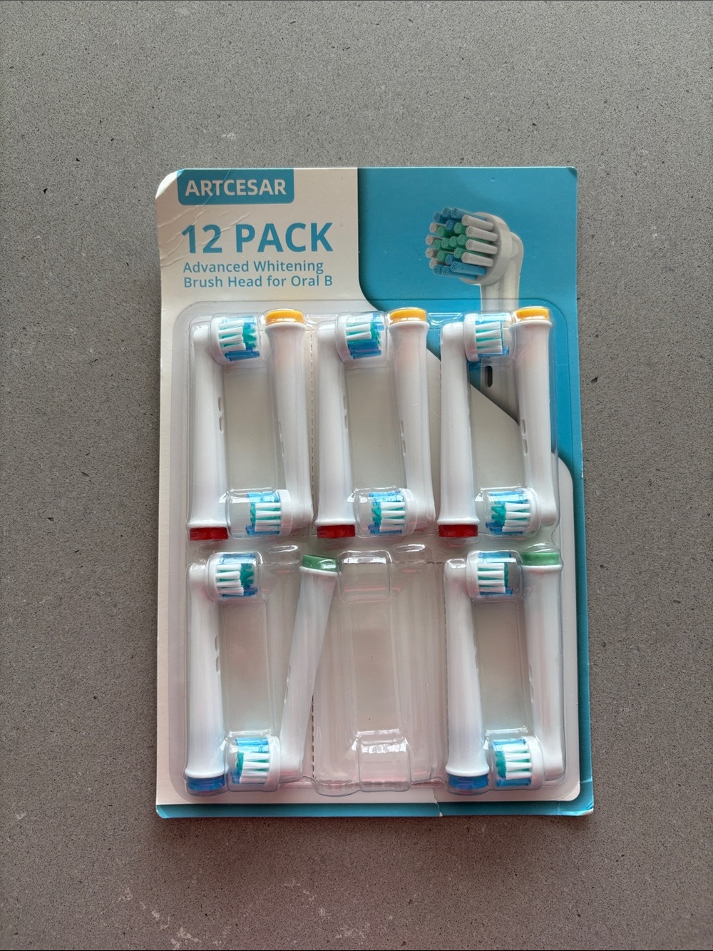 Replacement electric toothbrush head - 10 pack